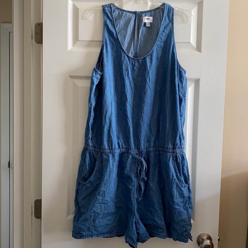 Old Navy size XL Jean romper